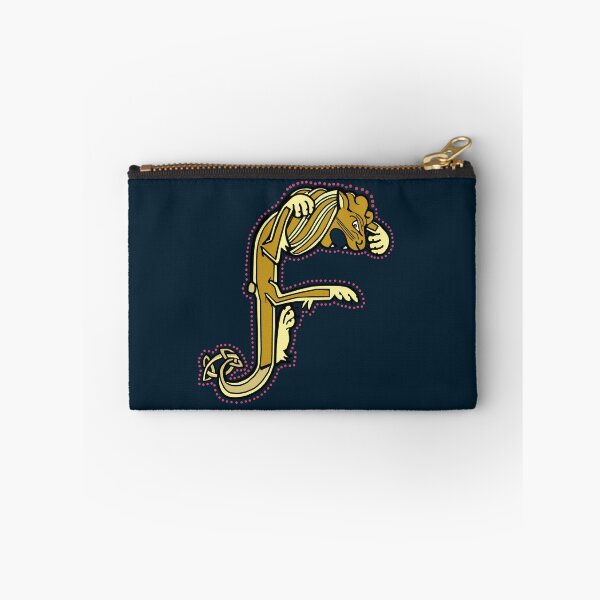 Aperçu de l'œuvre Lion rugissant, lettre médiévale F créée et vendue par Donnahuntriss.