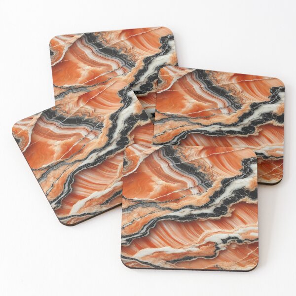 Item preview, Liquorice-Oreo Layered Marble    designed and sold by Stageless Designs.