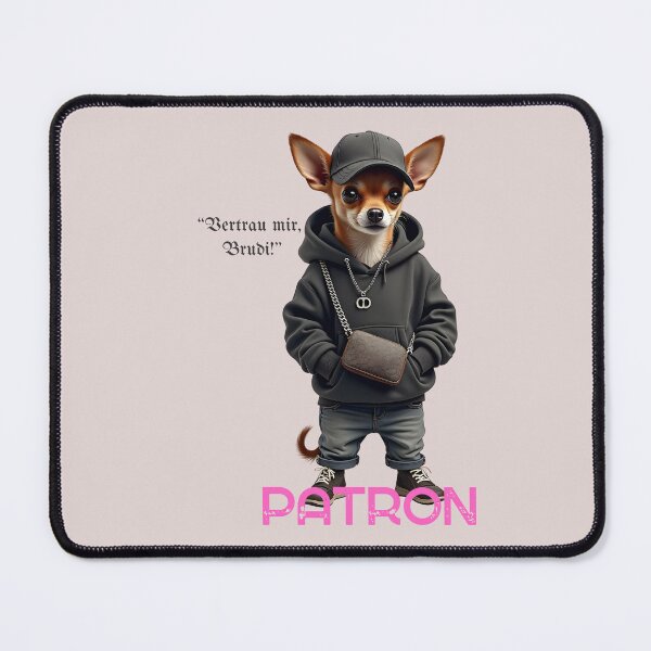 Item preview, A Chihuahua as Talahon patron: "Trust me, bro!" designed and sold by RetroTraveller.