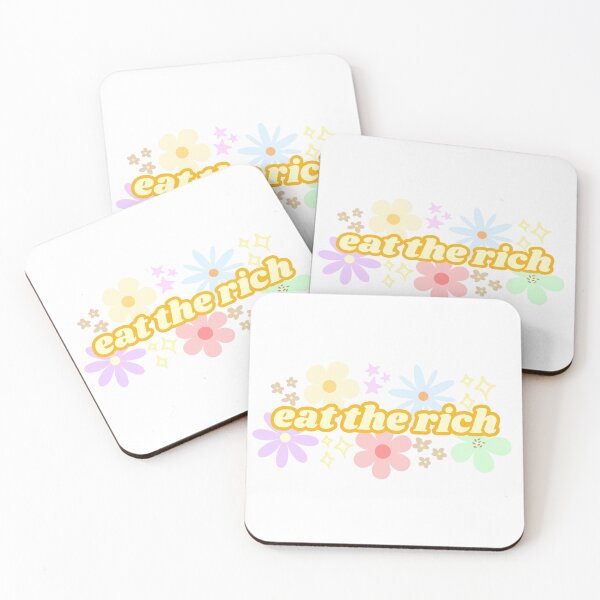 Item preview, Eat the Rich Floral (Yellow) designed and sold by Mollysb428.
