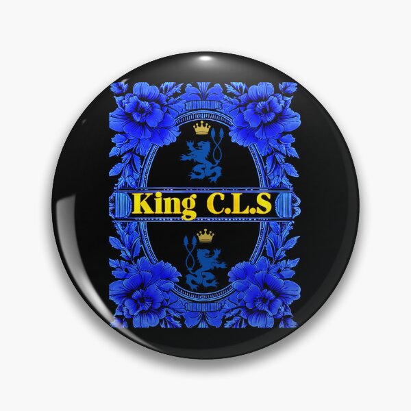 Item preview, King C.L.S The Vintage Lion's | Royal Blue | Golden Yellow Black  designed and sold by Kingcls.