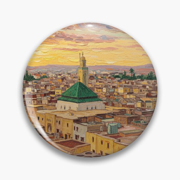Item preview, Paisaje onírico de Fez: la belleza eterna en la visión de Van Gogh designed and sold by Nachiteca.