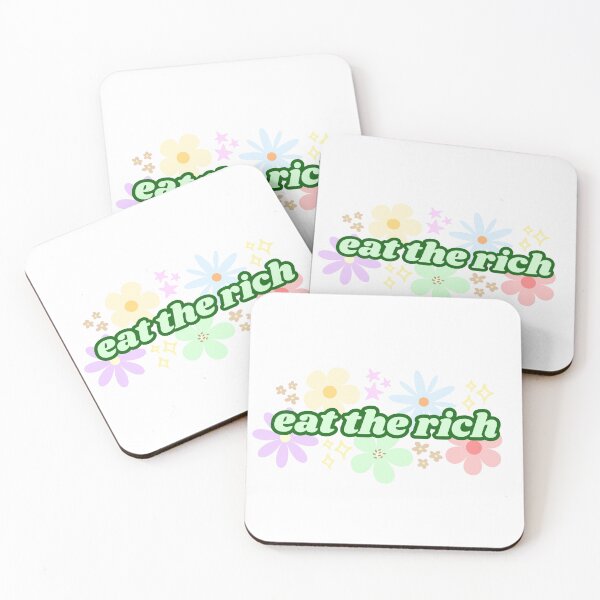 Item preview, Eat the Rich Floral (Green) designed and sold by Mollysb428.