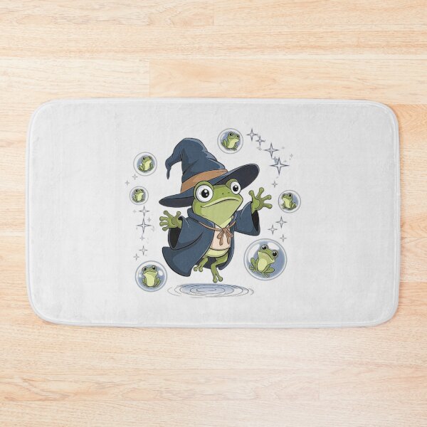 Item preview, Cute Wizard Frog - Magical Fantasy Frog Art designed and sold by love3617.