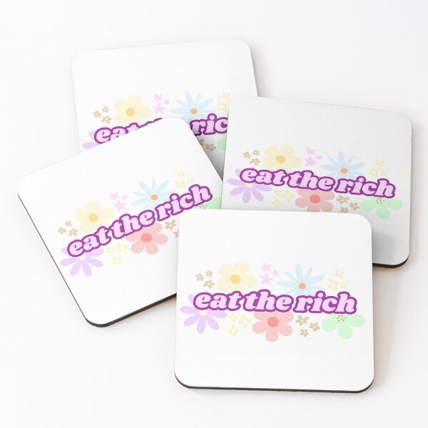 Item preview, Eat the Rich Floral (Pink) designed and sold by Mollysb428.