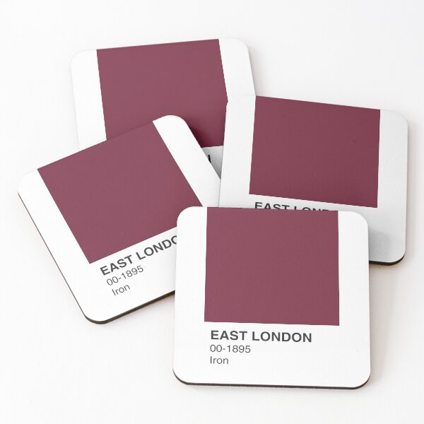 Item preview, East London Iron Colour Swatch - Full Width designed and sold by The Colourful Game.