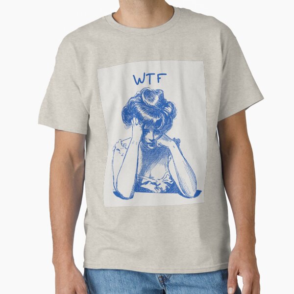 Vista previa del artículo con la obra «WTF Señora Vintage», diseñado y vendido por Lotsalaughta.
