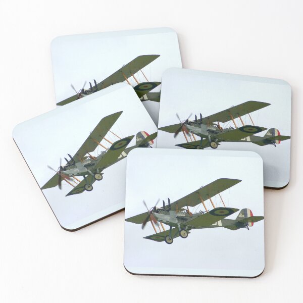 Item preview, Royal Aircraft Factory RE8 flies past designed and sold by MartinPhotos.