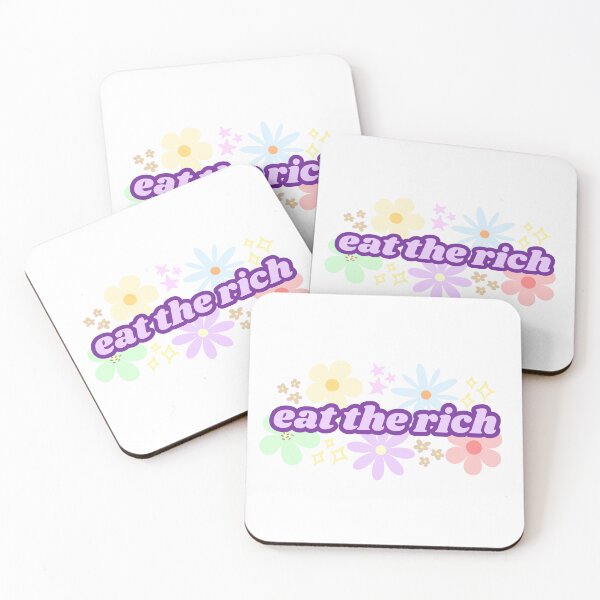 Item preview, Eat the Rich Floral (Purple) designed and sold by Mollysb428.