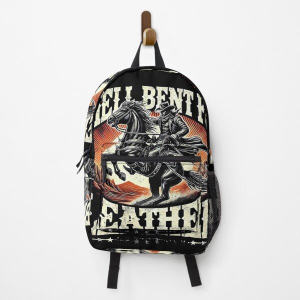 Item preview, Hell Bent for Leather – Bold Western Cowboy Art designed and sold by ZingZone.