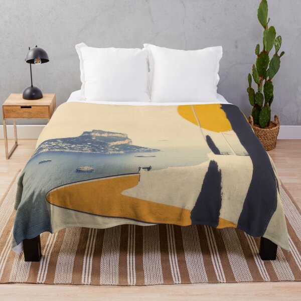 Artikelvorschau, Minimalistisches Reiseposter Amalfiküste – Kunstdruck der italienischen Riviera entworfen und verkauft von Artistillery.