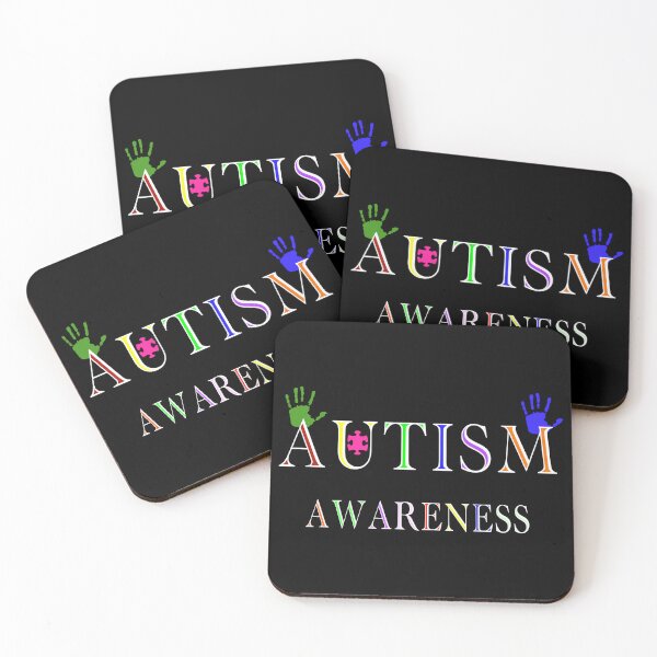 Item preview, Autism Awareness | Colorful Puzzle Piece Design | Support & Advocacy Font designed and sold by Brian Gollob Creative Art.
