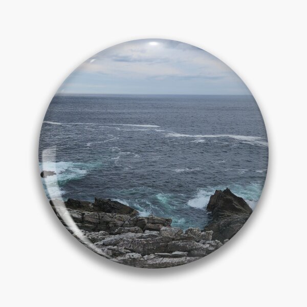 Item preview, Horizontal Waves at Malin Head in Ireland designed and sold by MinaBohl.