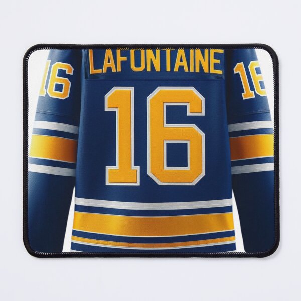Item preview, Pat LaFontaine Buffalo Sabres Retro Hockey Jersey - Number 16 Tribute designed and sold by Thogan0416.