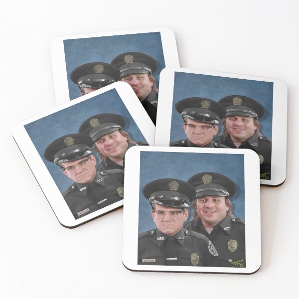 Item preview, Sweetchuck and Zed - Police Academy designed and sold by ourkid.