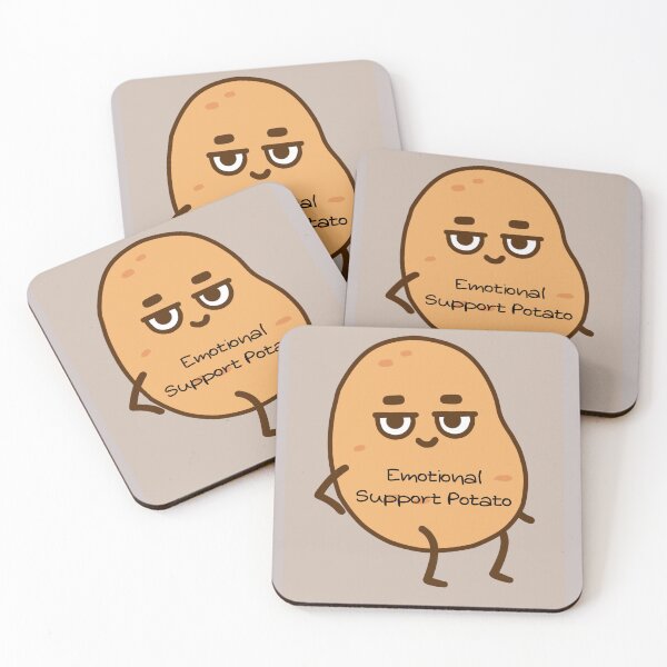 Item preview, Emotional Support Potato designed and sold by Lotsalaughta.