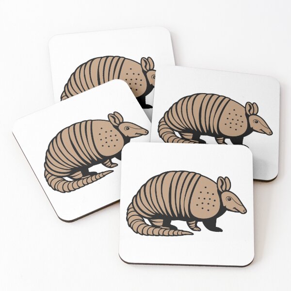 Item preview, Armadillo Cute Wildlife Illustration designed and sold by theartfulaspie.
