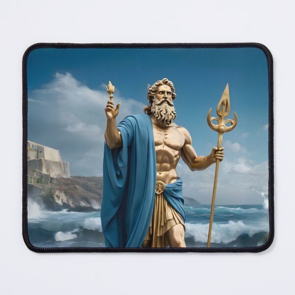 Item preview, Ancient Greek God Poseidon Mythological Art2 designed and sold by PrometheusStyle.
