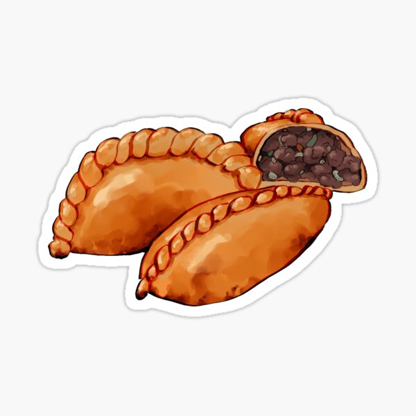 Vista previa del artículo con la obra «Empanadas», diseñado y vendido por Cacerola de Caro.