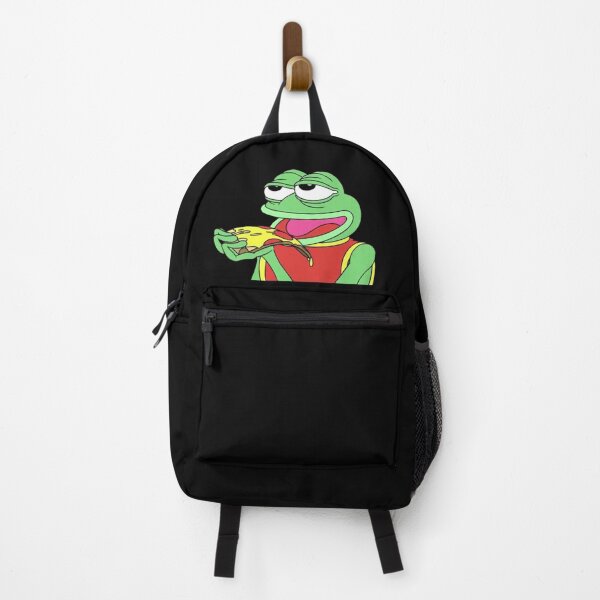 Item preview, Pepe the Frog Meme Loves His Pizza designed and sold by MakersFolly.