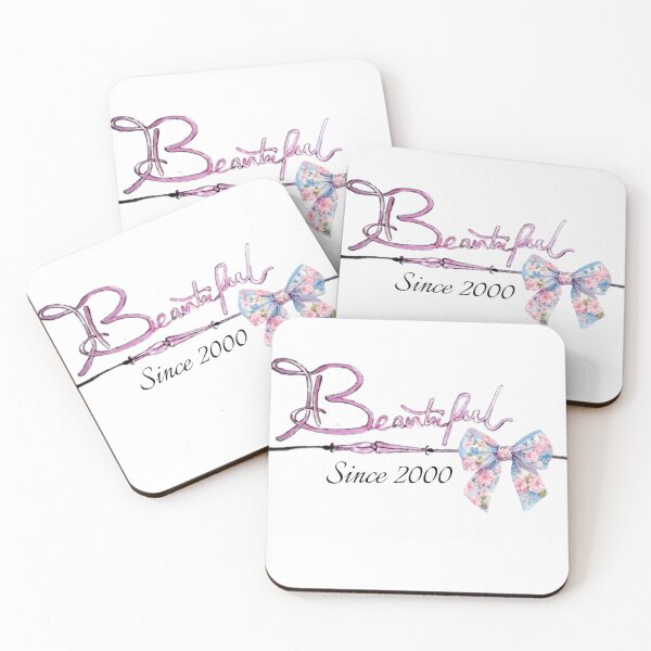 Item preview, Beautiful since 2000 typography illustration  designed and sold by happiartworks .