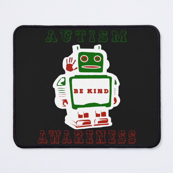 Item preview, Be Kind Robot | Autism Awareness Advocacy Design designed and sold by Brian Gollob Creative Art.