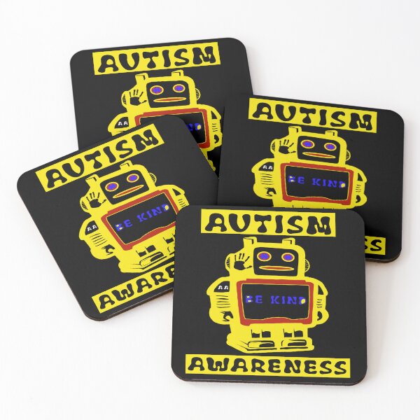 Item preview, Be Kind Robot | Autism Awareness Advocacy Design designed and sold by Brian Gollob Creative Art.