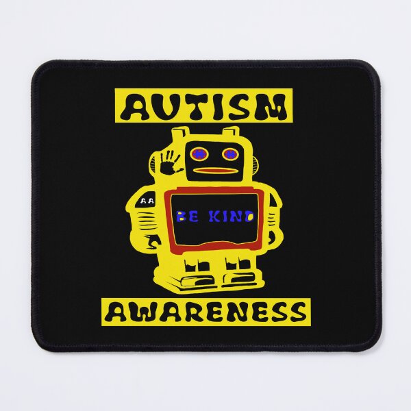 Item preview, Be Kind Robot | Autism Awareness Advocacy Design designed and sold by Brian Gollob Creative Art.