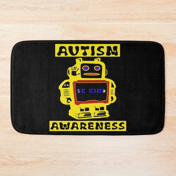 Item preview, Be Kind Robot | Autism Awareness Advocacy Design designed and sold by Brian Gollob Creative Art.