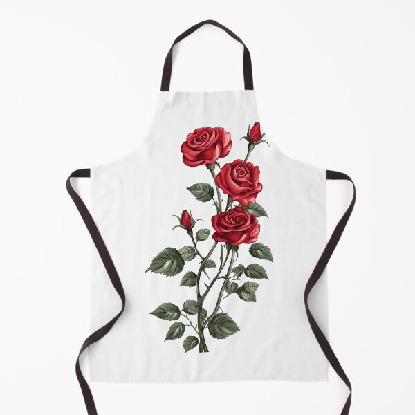 Item preview, Beautiful botanical illustration of a red rose designed and sold by Virginiia89.