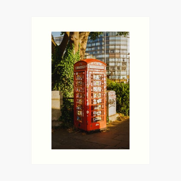 Aperçu de l'œuvre Cabine Rouge de Londres créée et vendue par walli-f7.