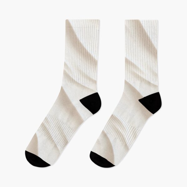 Item preview, Flowing Abstract Boho Curves in Beige and Clay designed and sold by patternicco.