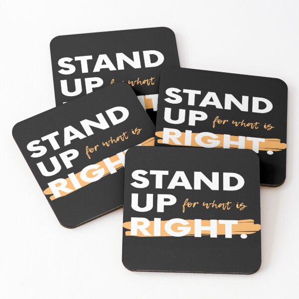 Item preview, Stand Up for What's Right designed and sold by KR Production House.