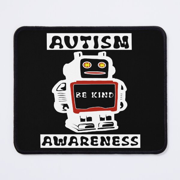 Item preview, Be Kind Robot | Autism Awareness Advocacy Design | Inclusion & Support designed and sold by Brian Gollob Creative Art.