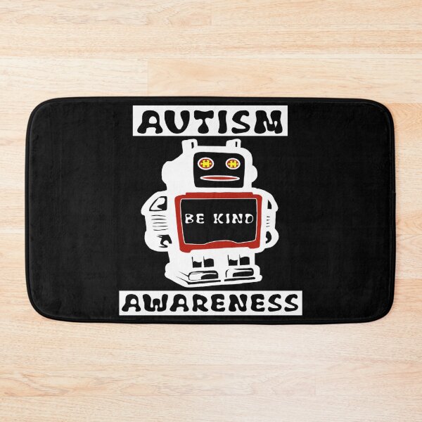 Item preview, Be Kind Robot | Autism Awareness Advocacy Design | Inclusion & Support designed and sold by Brian Gollob Creative Art.