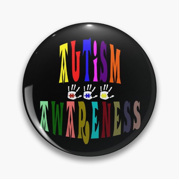 Item preview, Colorful Autism Awareness Design | Handprint & Puzzle Piece Inclusion Art designed and sold by Brian Gollob Creative Art.
