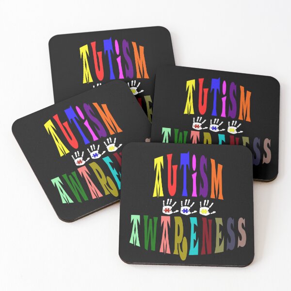 Item preview, Colorful Autism Awareness Design | Handprint & Puzzle Piece Inclusion Art designed and sold by Brian Gollob Creative Art.