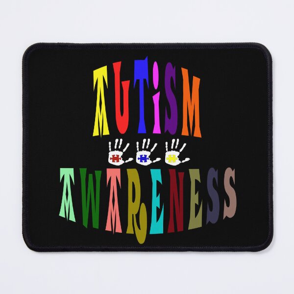 Item preview, Colorful Autism Awareness Design | Handprint & Puzzle Piece Inclusion Art designed and sold by Brian Gollob Creative Art.