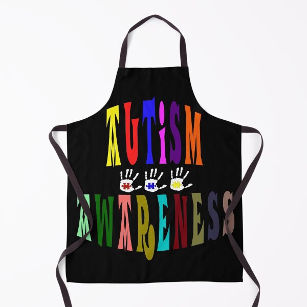 Item preview, Colorful Autism Awareness Design | Handprint & Puzzle Piece Inclusion Art designed and sold by Brian Gollob Creative Art.