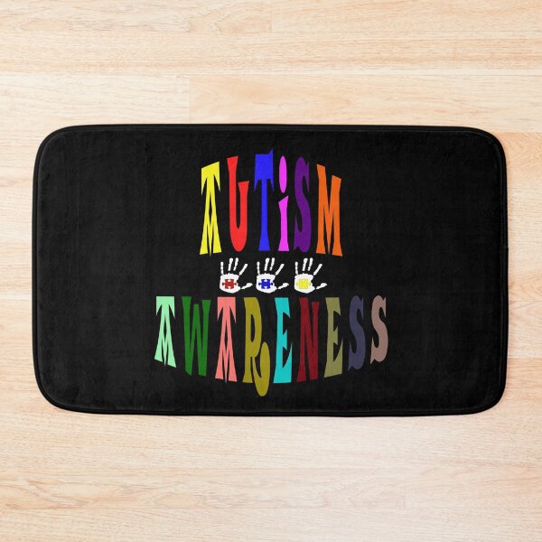 Item preview, Colorful Autism Awareness Design | Handprint & Puzzle Piece Inclusion Art designed and sold by Brian Gollob Creative Art.