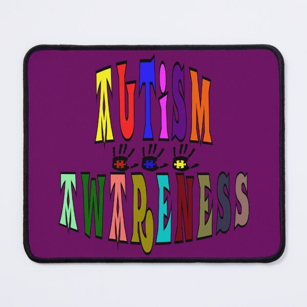 Item preview, Colorful Autism Awareness Design | Handprint & Puzzle Piece Inclusion Art designed and sold by Brian Gollob Creative Art.