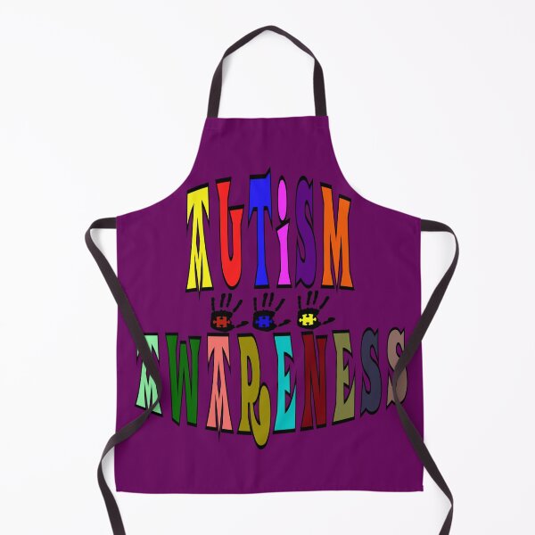 Item preview, Colorful Autism Awareness Design | Handprint & Puzzle Piece Inclusion Art designed and sold by Brian Gollob Creative Art.