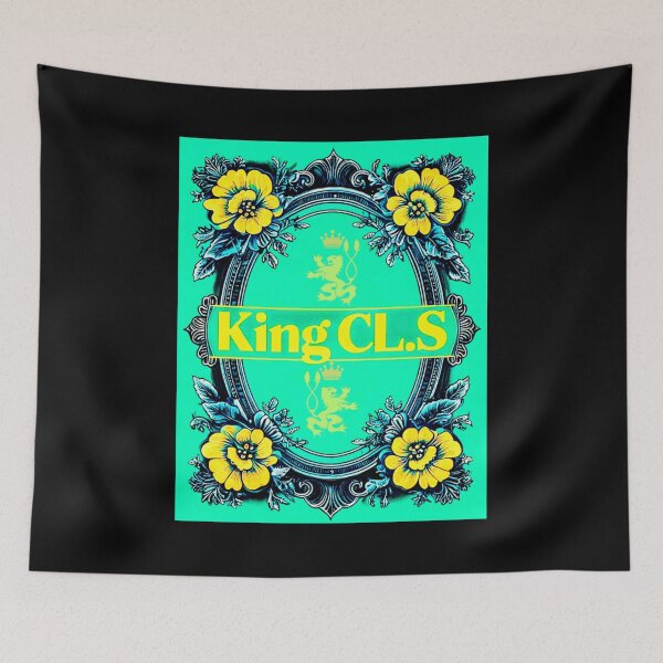 Item preview, King C.L.S The Vintage Lion's | Aqua Blue | Sunlight Yellow | Turquoise Blue | Gold designed and sold by Kingcls.