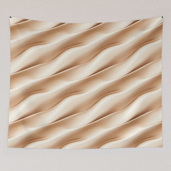 Item preview, Soft Rounded Waves Boho Style designed and sold by patternicco.