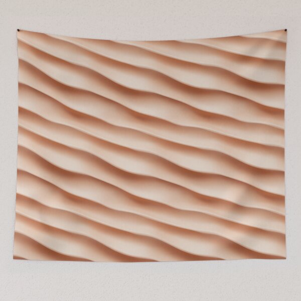 Item preview, Abstract Boho Wavy Shapes in Warm Tones designed and sold by patternicco.
