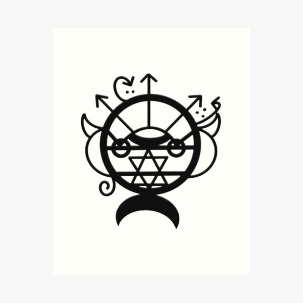 Aperçu de l'œuvre Logo noir créée et vendue par NDGrandSabbat.