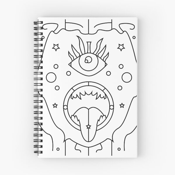 Item preview, The speaking idol with open mouth, eye, and geometric details designed and sold by estebansequeira.
