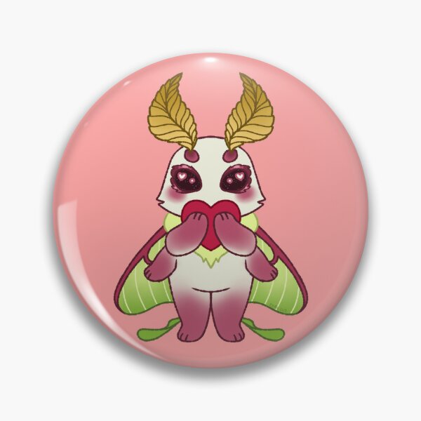 Item preview, Luna Moth Chibi designed and sold by ezra-cas.
