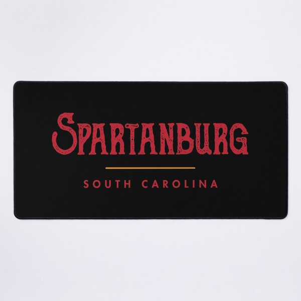 Item preview, Spartanburg South Carolina Typographic Design designed and sold by Futurebeachbum.