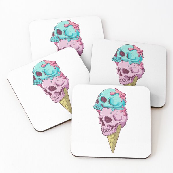 Item preview, skull ice cream designed and sold by craftyaliens.